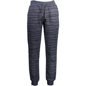 Cavalli Class Blu Cotton Herren-Jogginghose