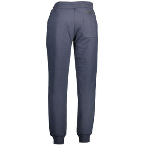 Cavalli Class Blu Cotton Herren-Jogginghose