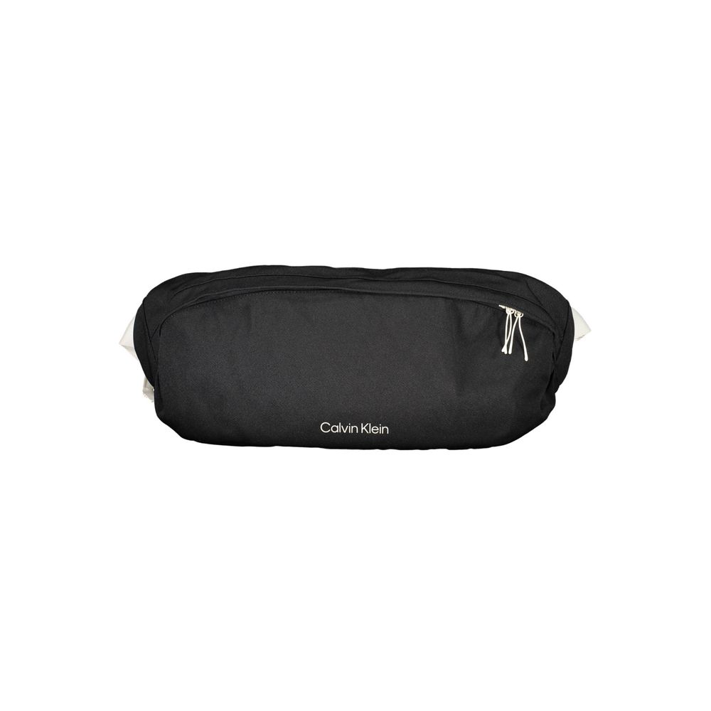Calvin Klein Schwarze Polyester Handtasche