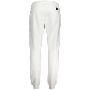 Cavalli Class Bianco Baumwoll-Sweatpant für Herren