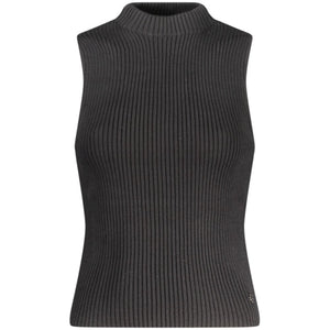 Guess Jeans Schwarzes Baumwoll-Tank-Top