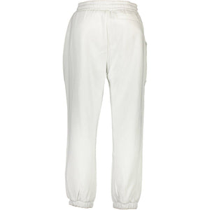 White Cotton Men's Sweatpant