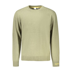 Pepe Jeans Grüner Herrenpullover aus Baumwolle