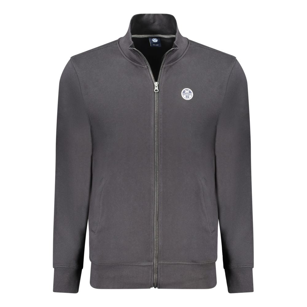North Sails Schwarzer Baumwoll-Sweatshirt
