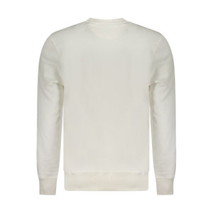 North Sails Bianco Baumwoll-Sweatshirt für Herren
