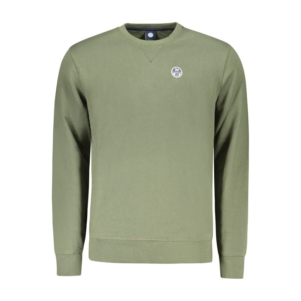 North Sails Verde Baumwoll-Sweatshirt für Herren