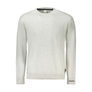 Pepe Jeans Grigio Baumwollpullover für Herren