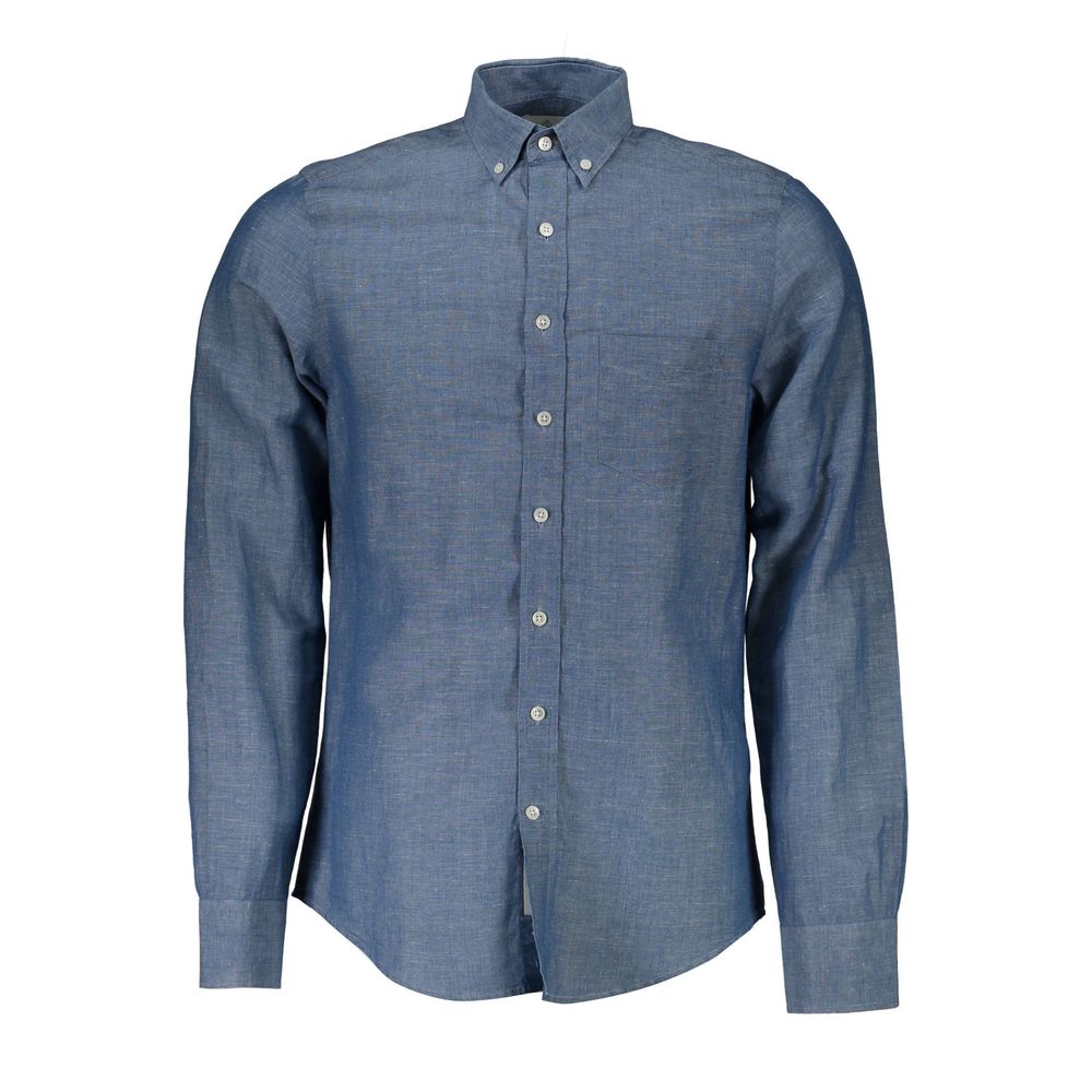 Gant Blaues Baumwollhemd