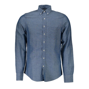 Gant Blaues Baumwollhemd