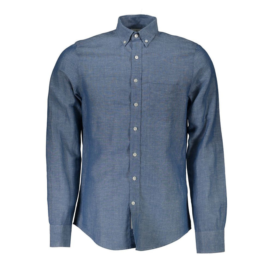 Gant Blaues Baumwollhemd
