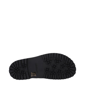 Off-White Grüne Stoff-Sandalen
