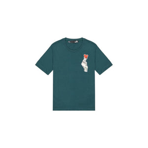 Love Moschino Schwarzes Baumwoll-T-Shirt