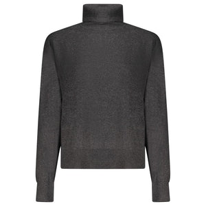 Pepe Jeans Schwarzer Damen-Strickpullover aus Baumwolle