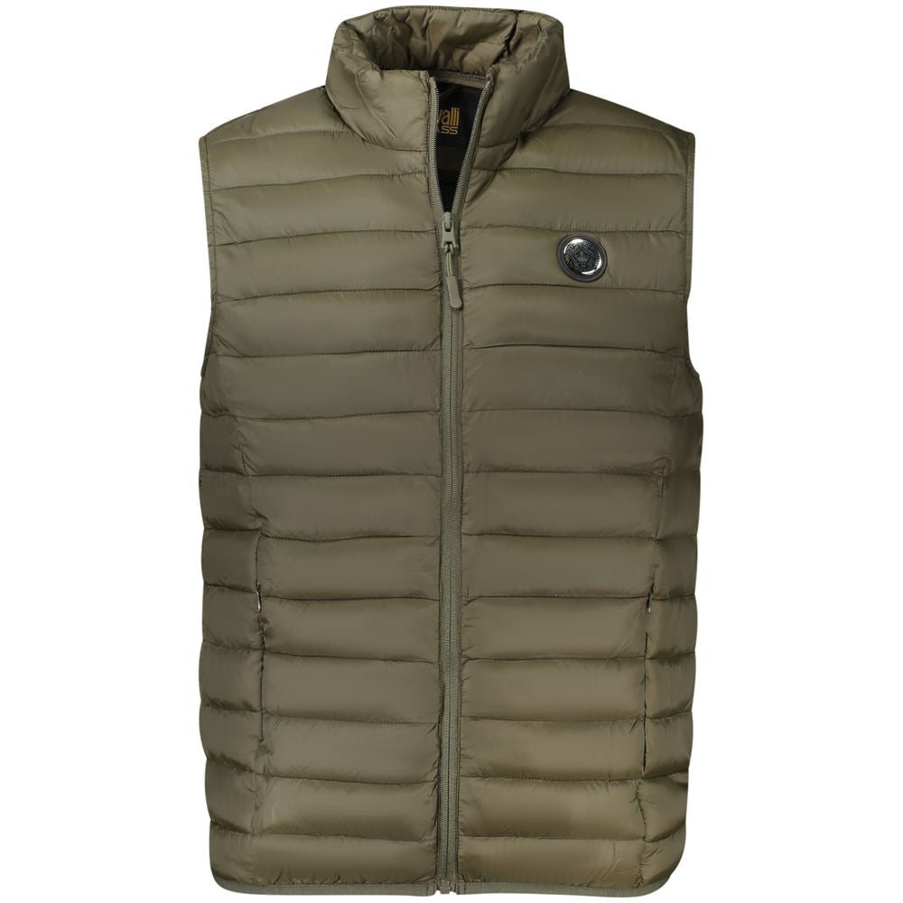 Cavalli Class Herrenjacke aus Verde-Polyester