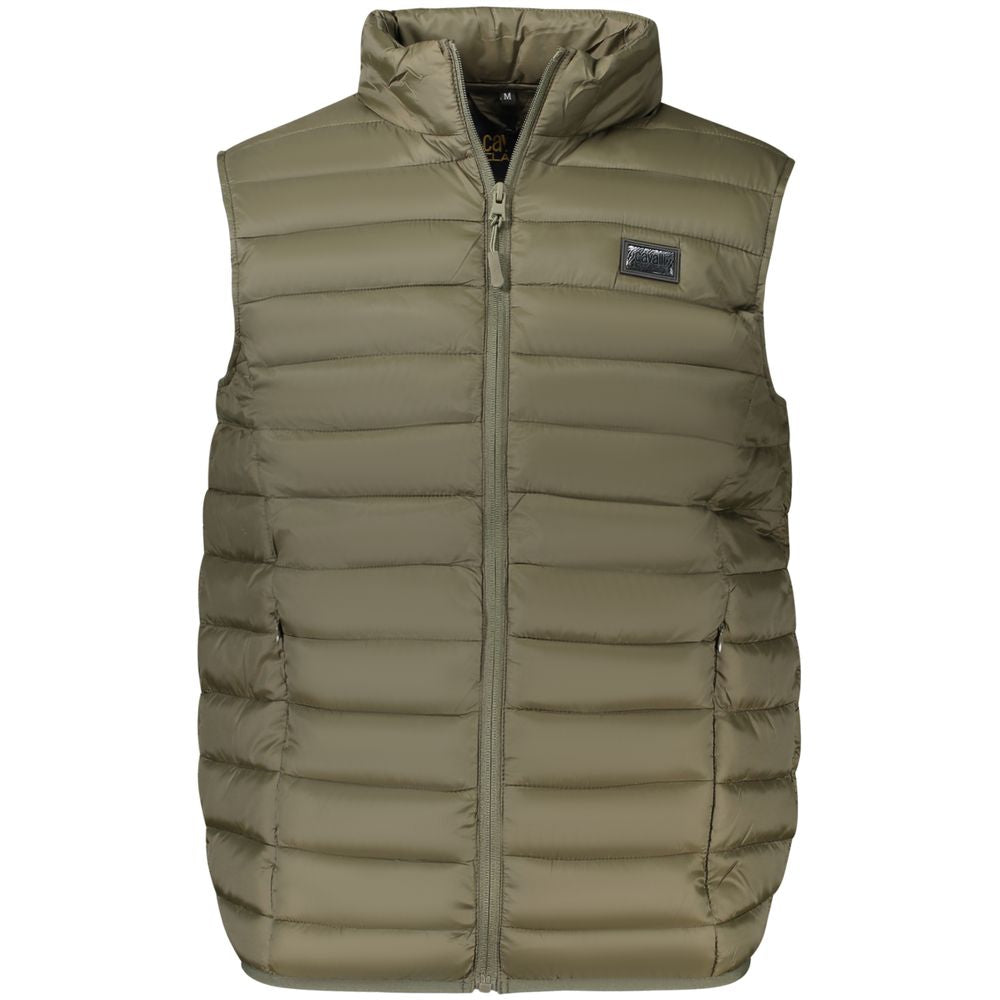 Cavalli Class Grüner Parka aus Polyester