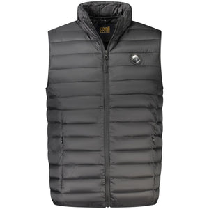 Cavalli Class Schwarze Herrenjacke aus Polyester