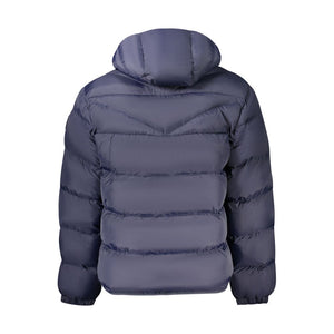 Napapijri Blaue Herrenjacke aus Polyamid
