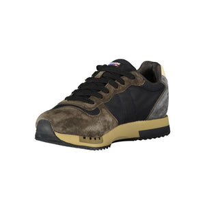 Blauer Herren-Sneaker aus Polyurethan