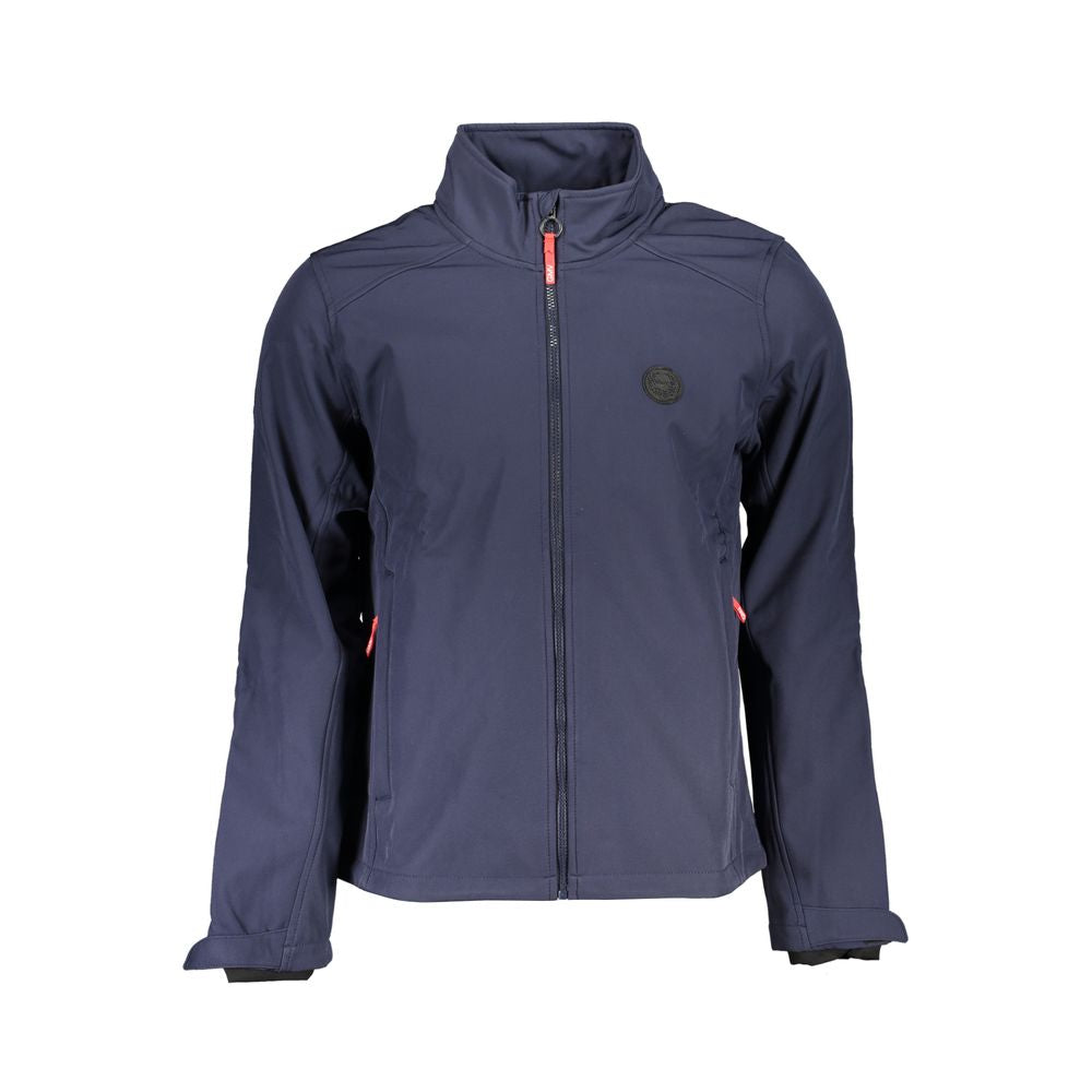 Gianmarco Venturi Blu Polyester Herrenjacke