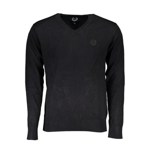 Gianmarco Venturi Schwarzer Nylon-Sweatshirt