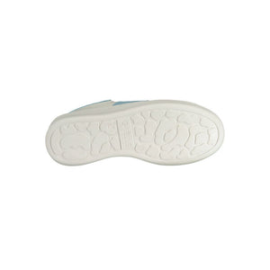 Gaelle Paris Bianco Damen-Sneaker aus Polyurethan