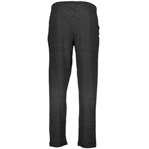 Gianmarco Venturi Schwarze Baumwollhose für Herren