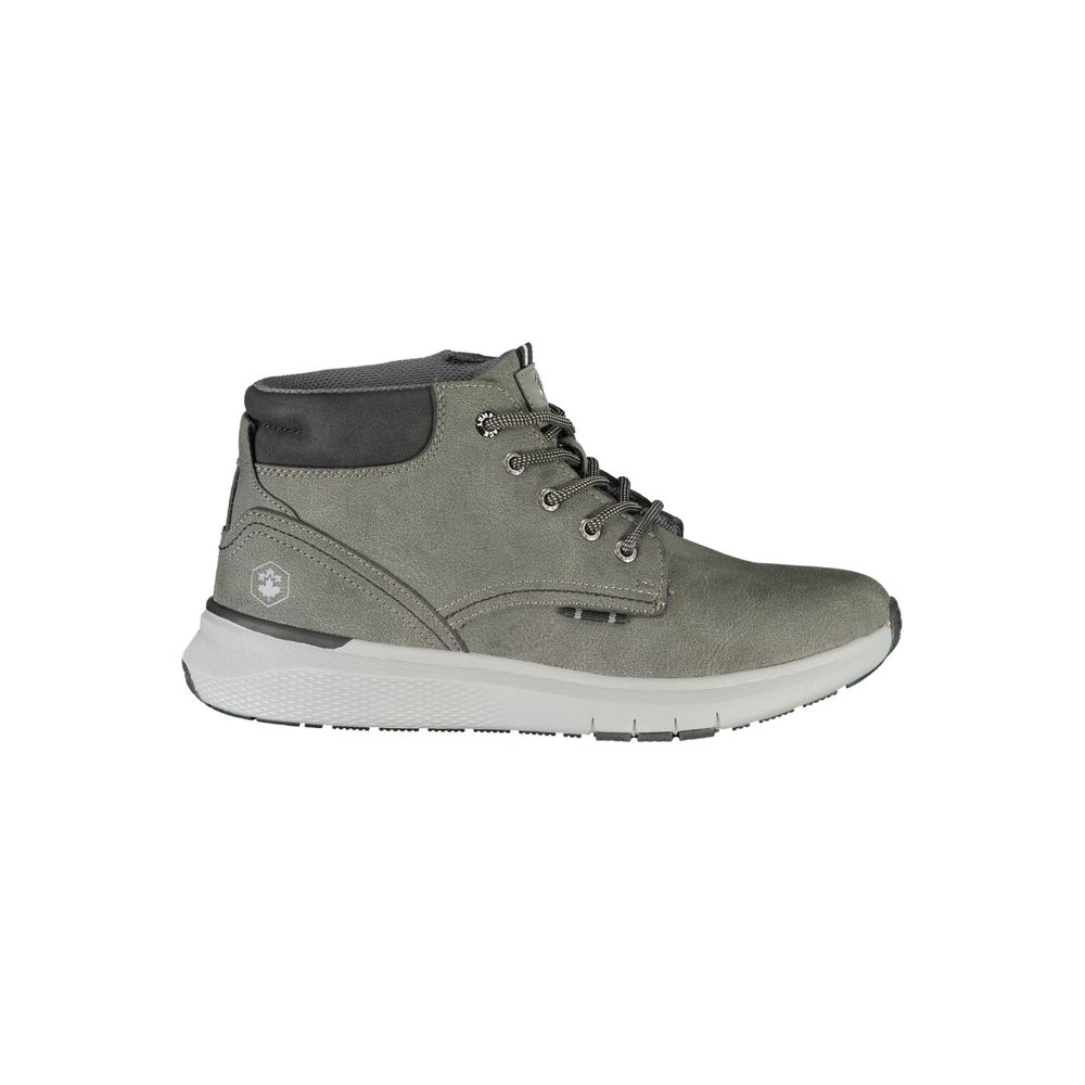 Lumberjack Grigio Polyester Herren Sneaker