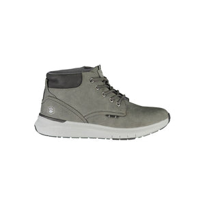 Lumberjack Grigio Polyester Herren Sneaker