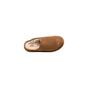 UGG Beige Wildleder-Clogs