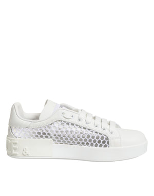 Dolce & Gabbana Sneaker mit Mesh-Einsätzen und niedrigem Schaft