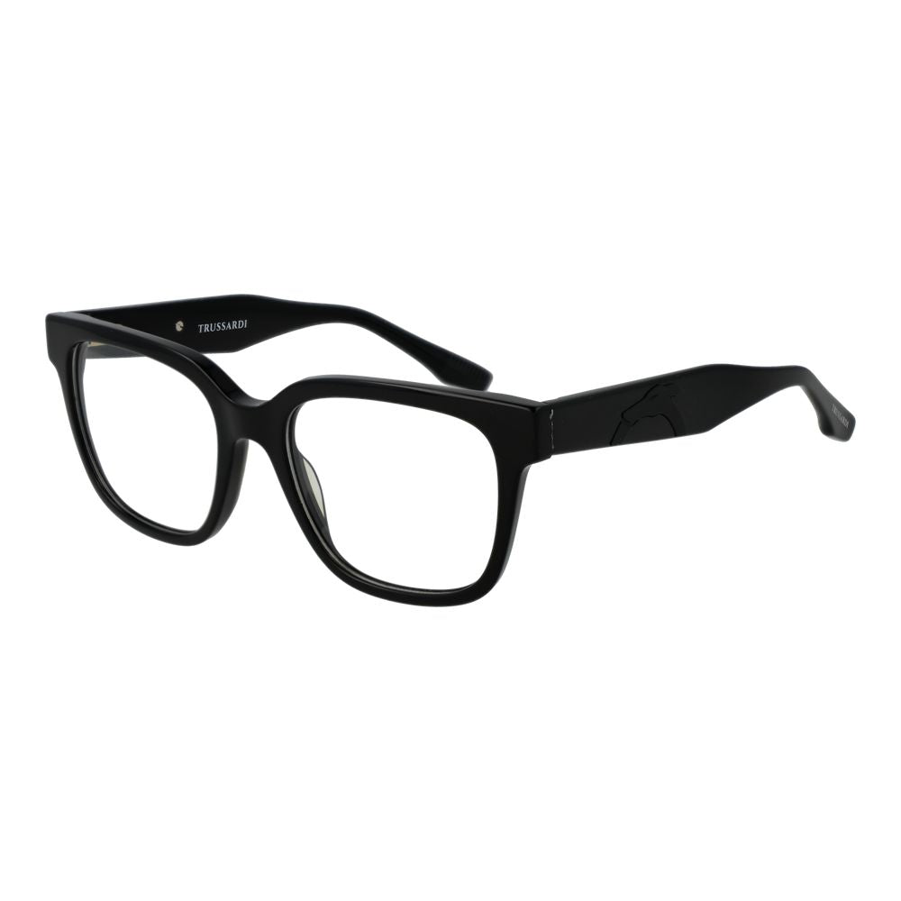 Trussardi Schwarze Brille aus Acetat (Gestell)