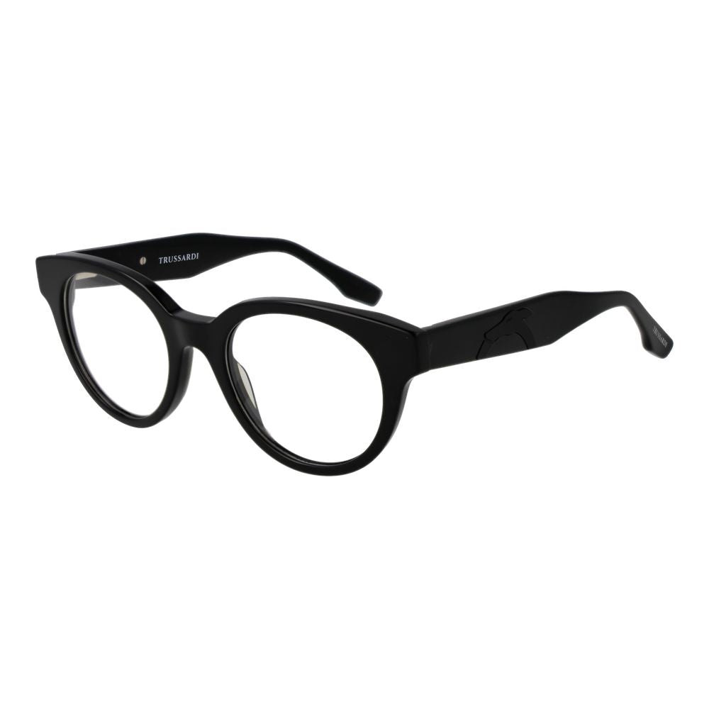 Trussardi Schwarze Brille aus Acetat (Gestell)