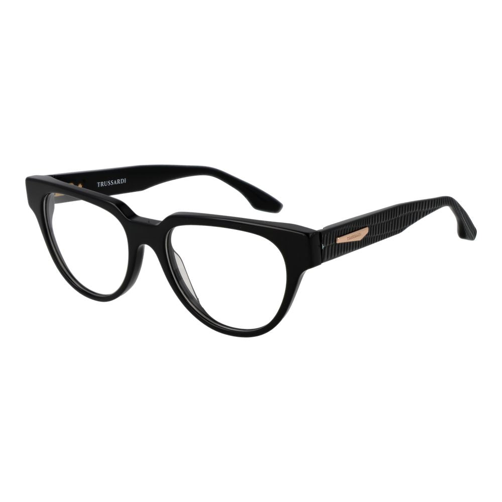 Trussardi Schwarze Brille aus Acetat (Gestell)