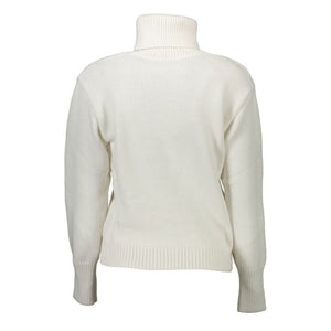 Gaelle Paris Weißer Wollpullover