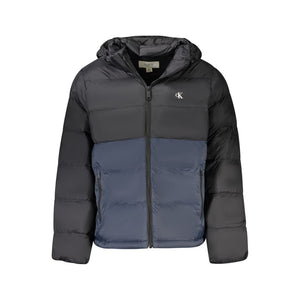 Black Poliammide Men's Jacket