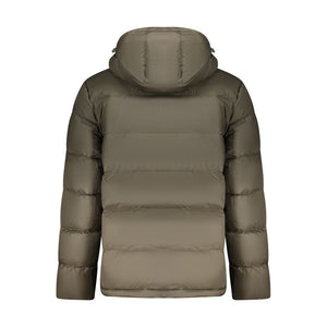 Marrone Poliammide Men's Jacket