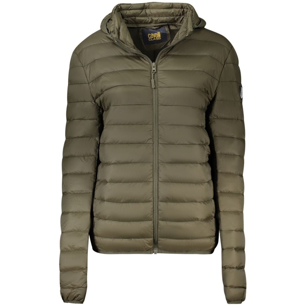 Cavalli Class Herrenjacke aus Verde-Polyester