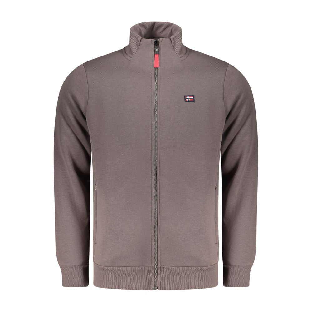 Norway 1963 Marrone Baumwoll-Sweatshirt für Herren