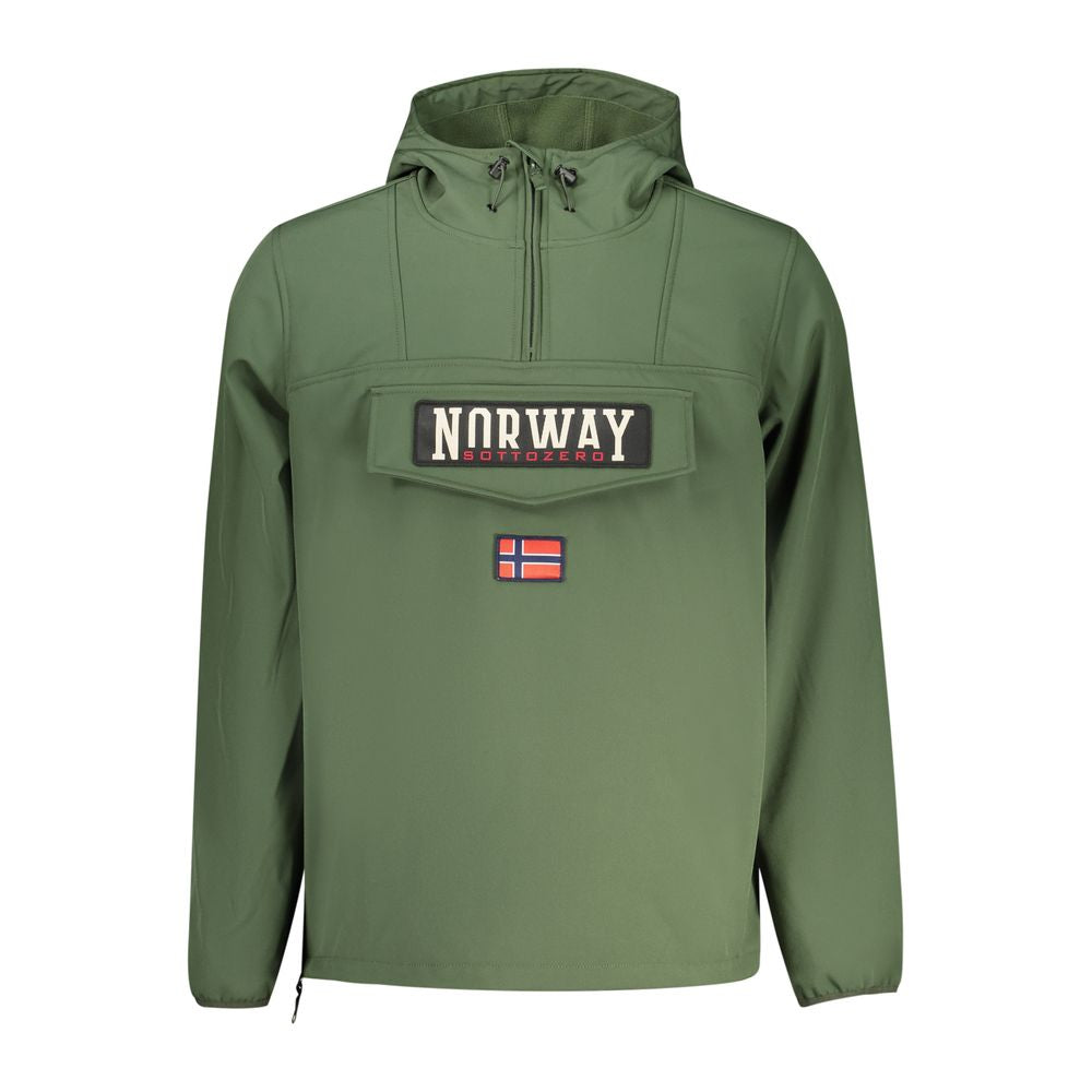 Norway 1963 Herrenjacke aus Verde-Polyester