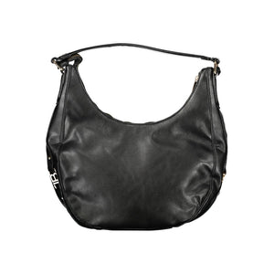 Laura Biagiotti Schwarze PVC-Handtasche