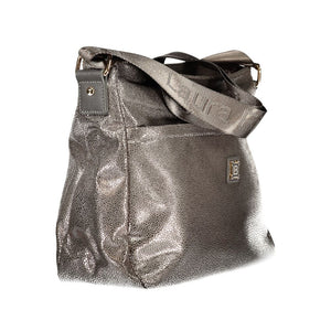 Laura Biagiotti Graue Polyester-Handtasche
