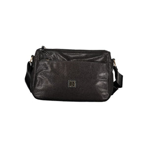 Laura Biagiotti Schwarze Polyester-Handtasche