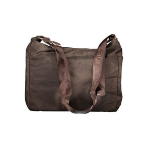 Laura Biagiotti Braune Polyester-Handtasche