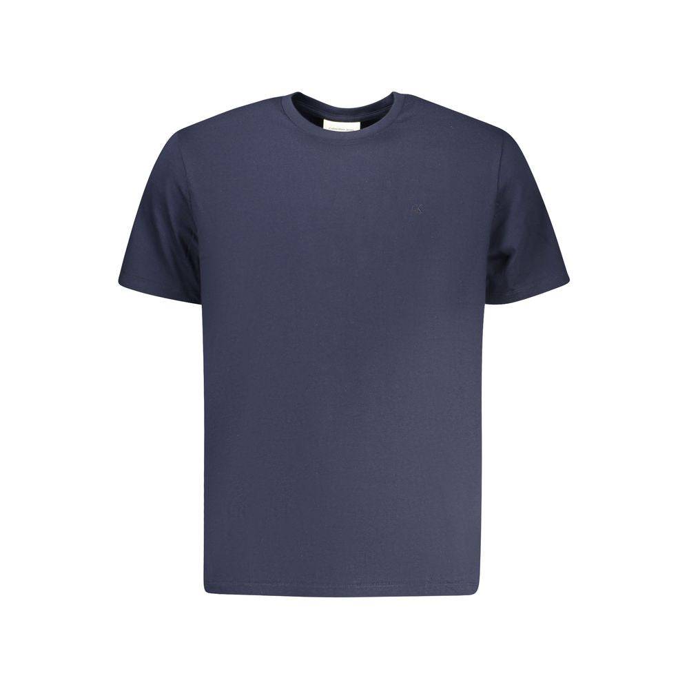 Calvin Klein Blaues Baumwoll-T-Shirt für Herren