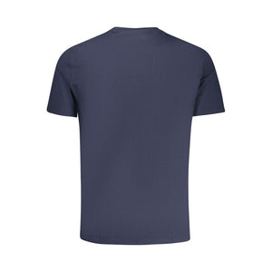 Calvin Klein Blaues Baumwoll-T-Shirt für Herren