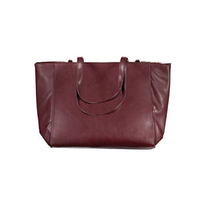 Laura Biagiotti Rote PVC-Handtasche