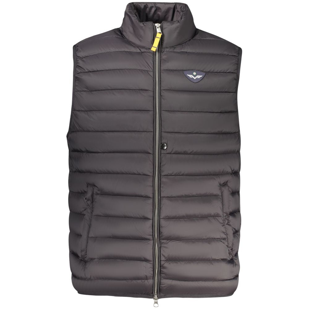 Armata Di Mare Schwarze Herrenjacke aus Polyamid