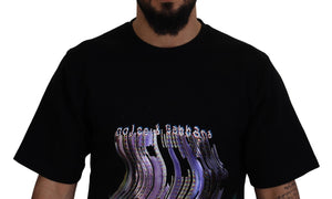 Dolce & Gabbana Baumwoll-T-Shirt mit Rundhalsausschnitt und Print