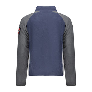 Norway 1963 Blaues Herren-Sweatshirt aus Polyester