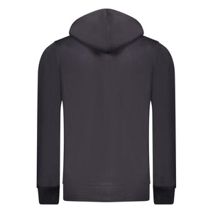 Rifle Blaues Herren-Kapuzensweatshirt aus Baumwolle